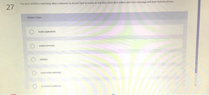 This form of 23 e marketing allow customers to