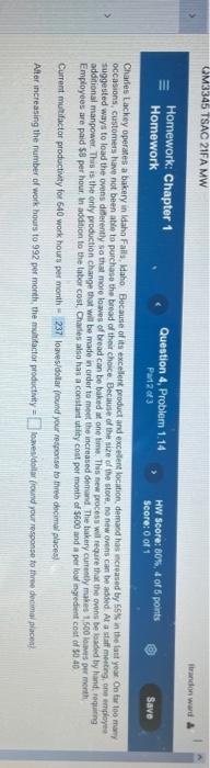 GM3345 TSAC 21FA MW randon ward Homework: Chapter