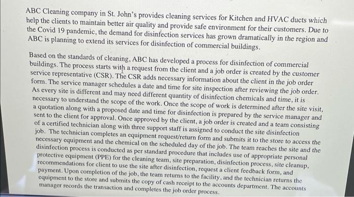 Identify the decision points, physical objects