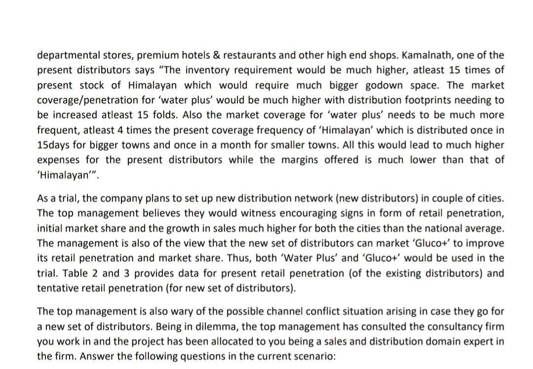 If the present set of distributor agrees to cater