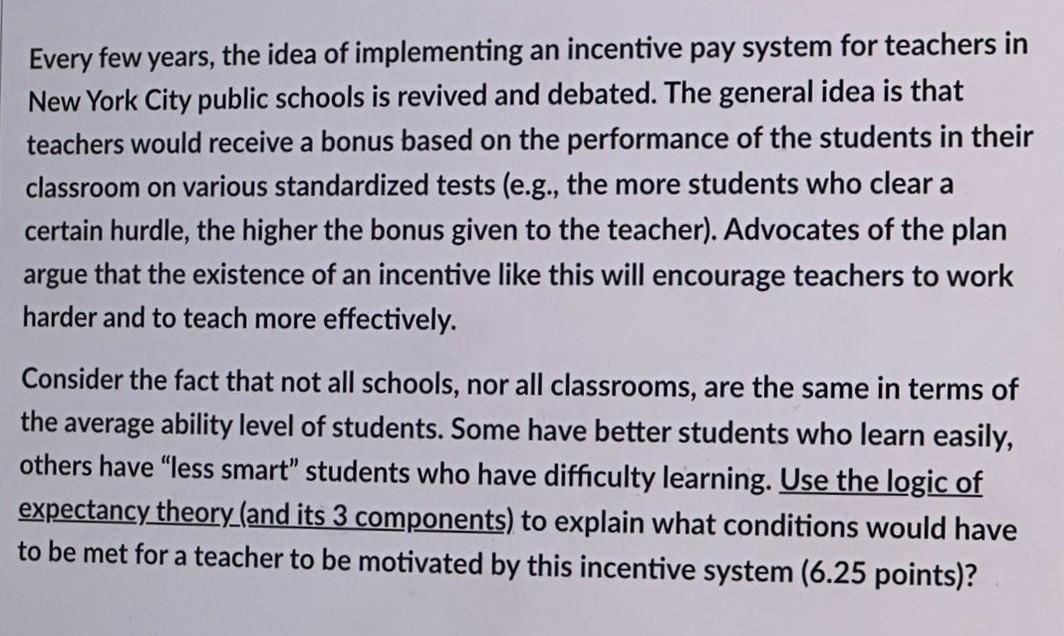 Every few years, the idea of implementing an