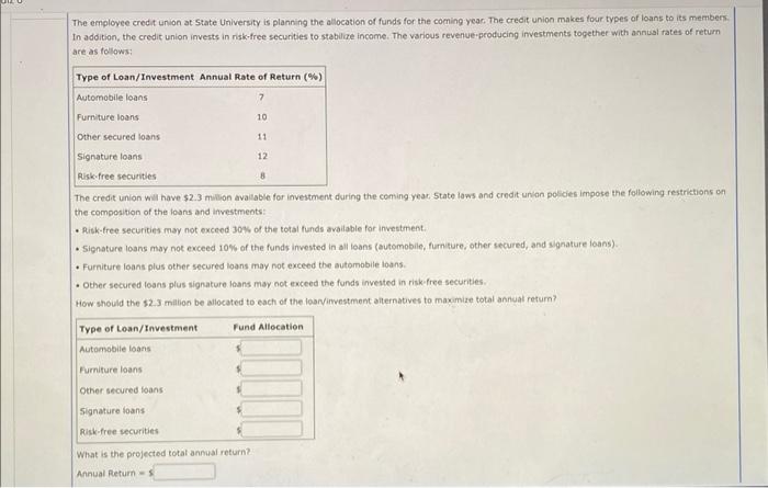 The employee credt union at State University is