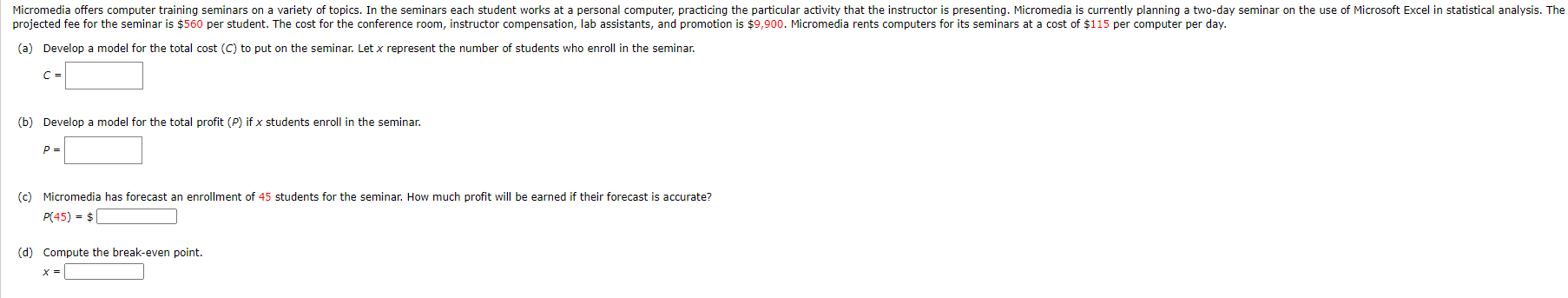 Micromedia offers computer training seminars on a