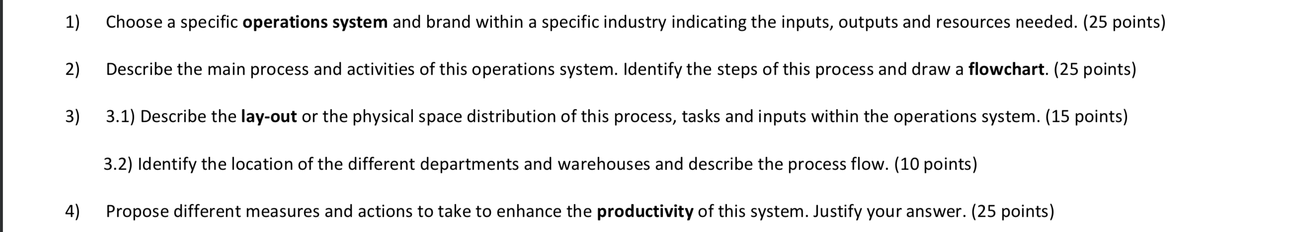 1) Choose a specific operations system and brand