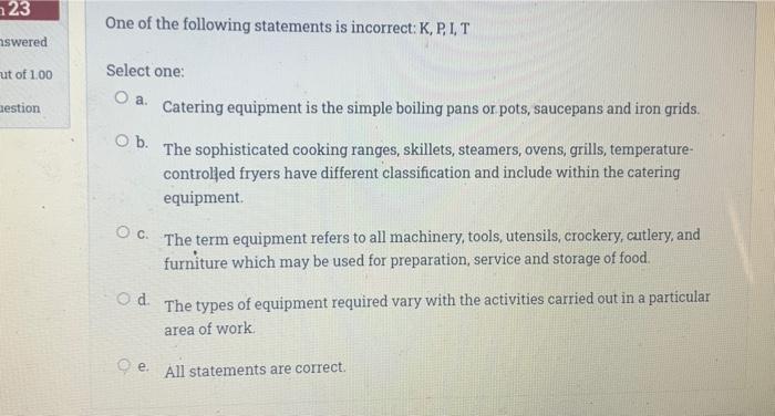 i need answer now,please fast 23 One of the