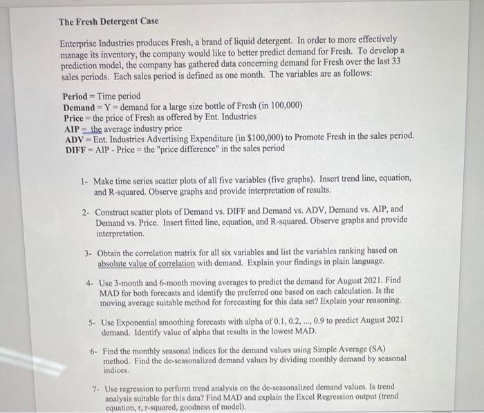 The Fresh Detergent Case Enterprise Industries