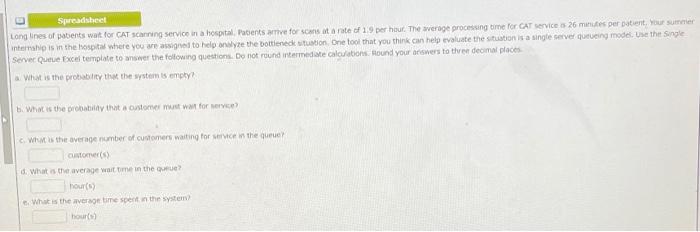 Spreadsheet Long lines of patients wait for CAT