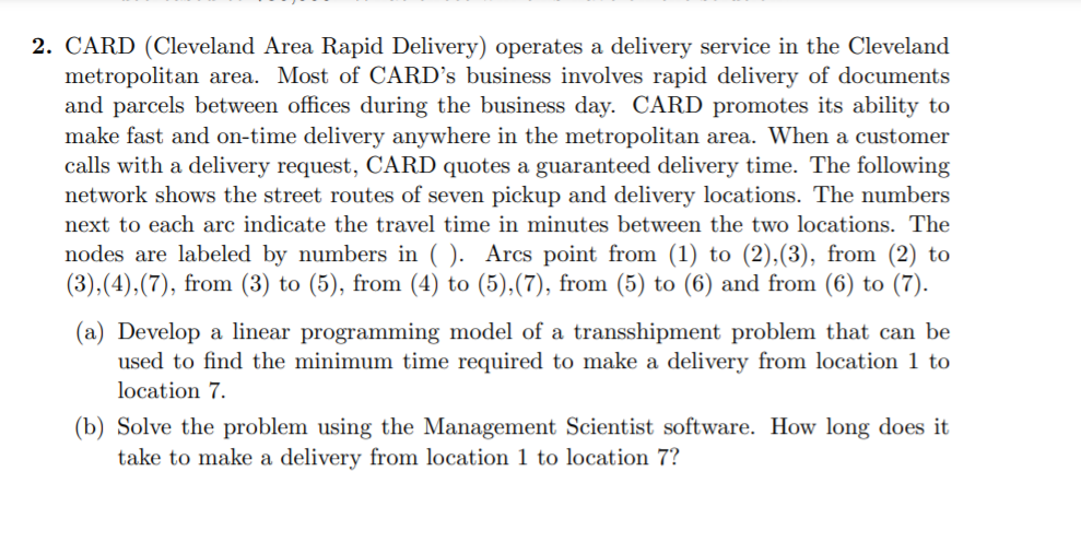 2. CARD (Cleveland Area Rapid Delivery) operates