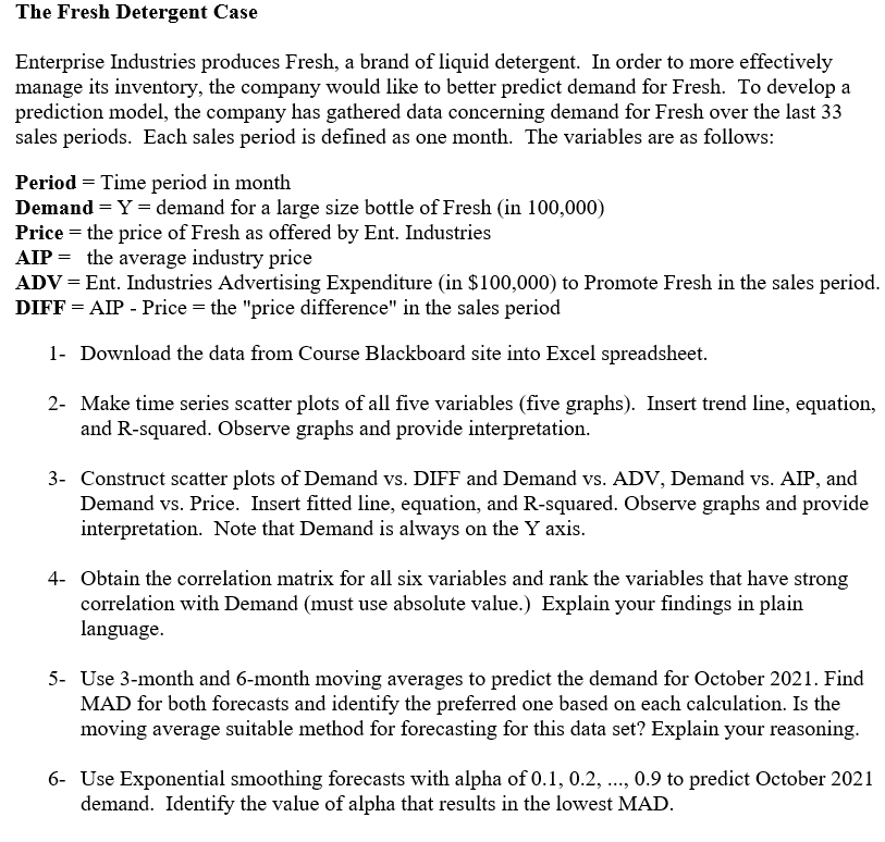 Data set included. Answer 2-5 and 6 if possible.