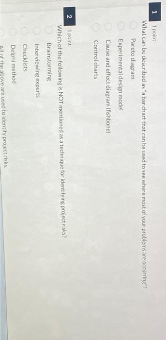 please answer!! What can be described as "a bar