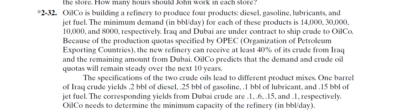 the store. How many hours should John work in