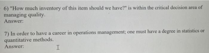 pls true or false and explain. 6) "How much