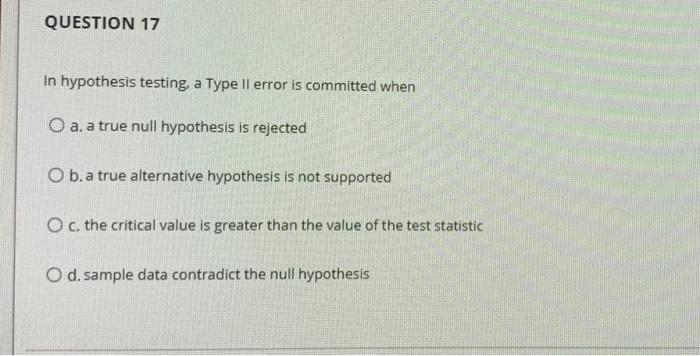 QUESTION 15 An estimate of a population parameter