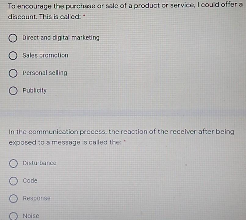 To encourage the purchase or sale of a product or