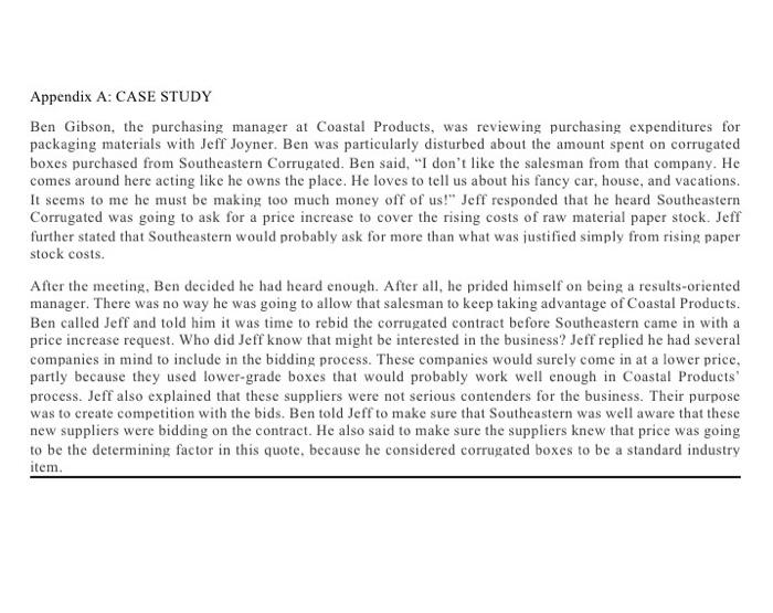 Is Ben Gibson acting ethically? justify your