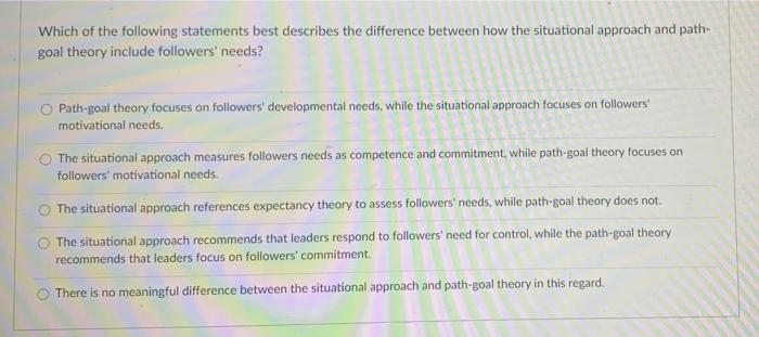 Which of the following statements best describes