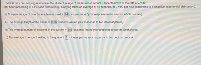 what is d? There is only one copying machine in