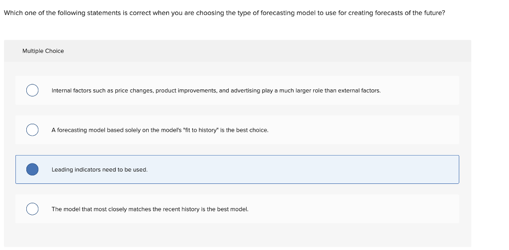 Which one of the following statements is correct