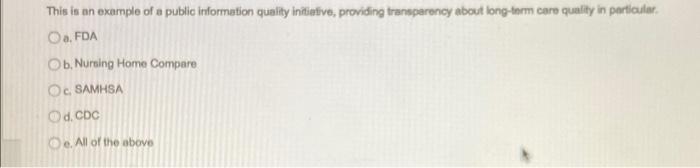 This is an example of a public information