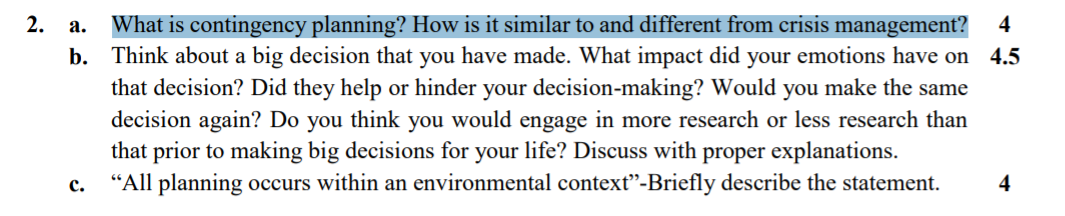 need the answer to 2-C 2. a. 4 What is