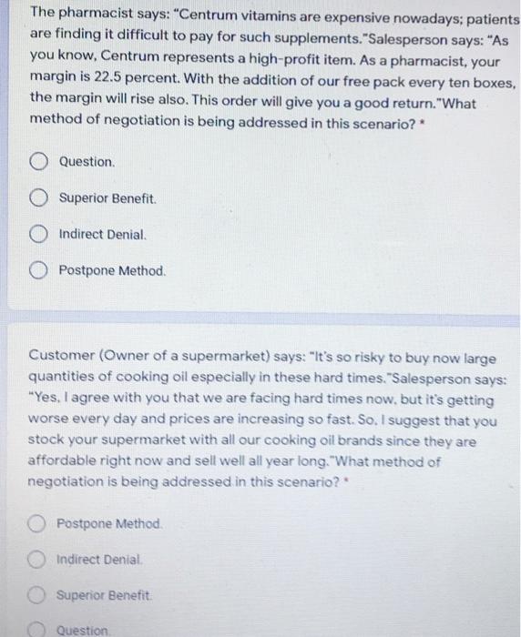The pharmacist says: "Centrum vitamins are
