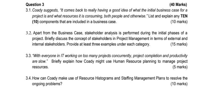 Question 3 3.1. Coady suggests, "It comes back to