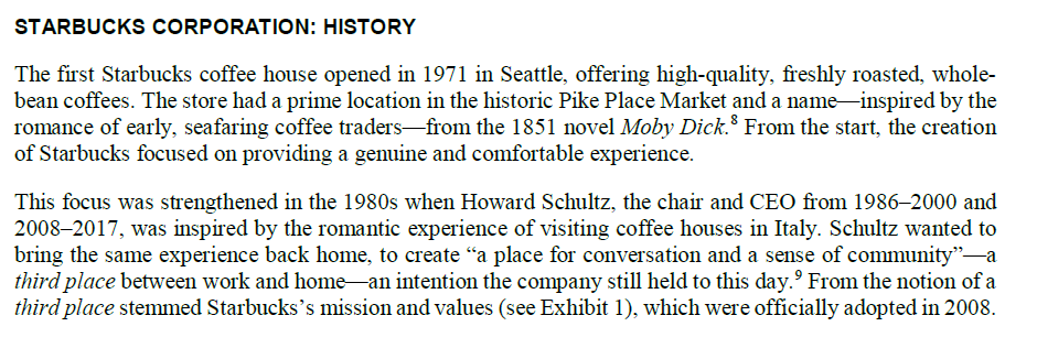 1. How did Starbucks respond to the incident