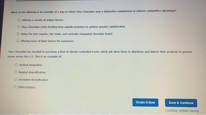 Which of the following is an example of a way in