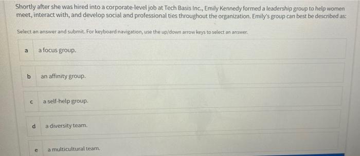 Shortly after she was hired into a