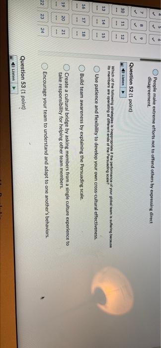 Question 51 (1 point) 2 Listen Which of the