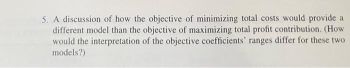 Case Problem 3 TEXTILE MILL SCHEDULING The