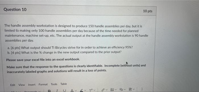 The handle assembly workstation is designed to