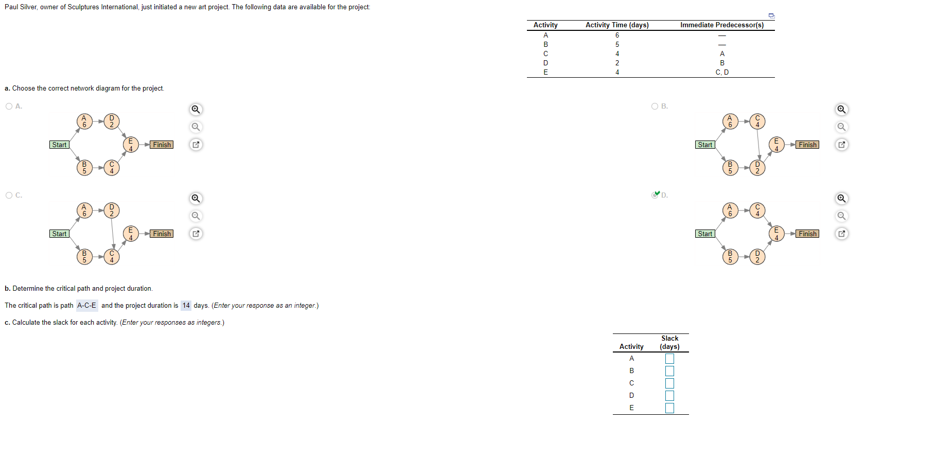 Paul Silver, owner of Sculptures International,