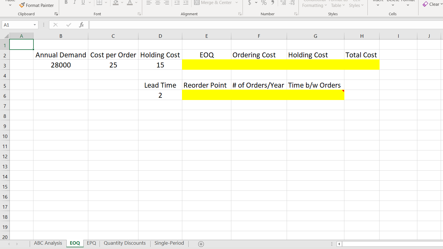 *Please show all the functions and formulas used