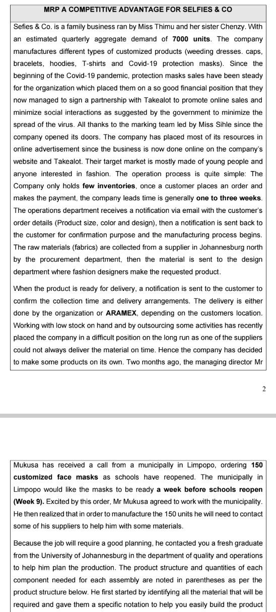 Mukusa has received a call from a municipally in