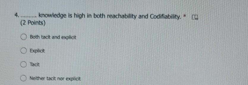 4. .......... knowledge is high in both