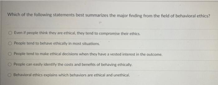 Which of the following statements best summarizes