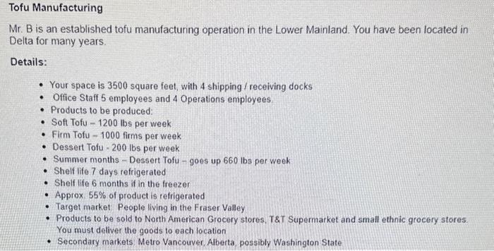 what would the scope and competitive priorites