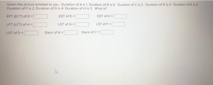 urgent please Given the picture emailed to you.