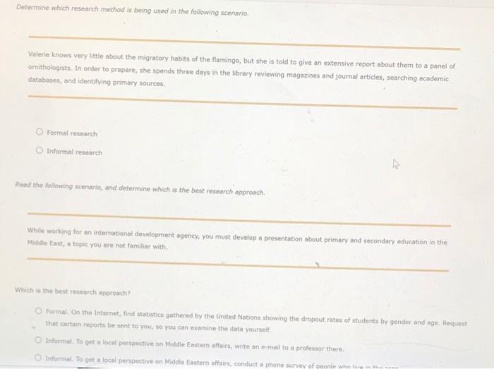 3.1 d&e tia :) Determine which research method is