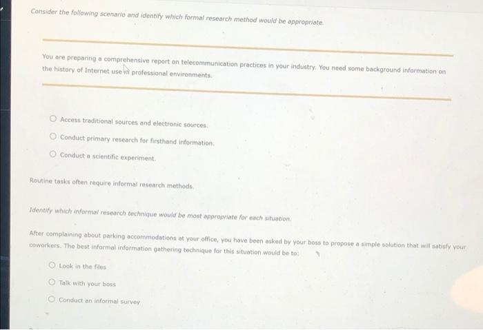 3. 1 b&c tia :) Consider the following scenario