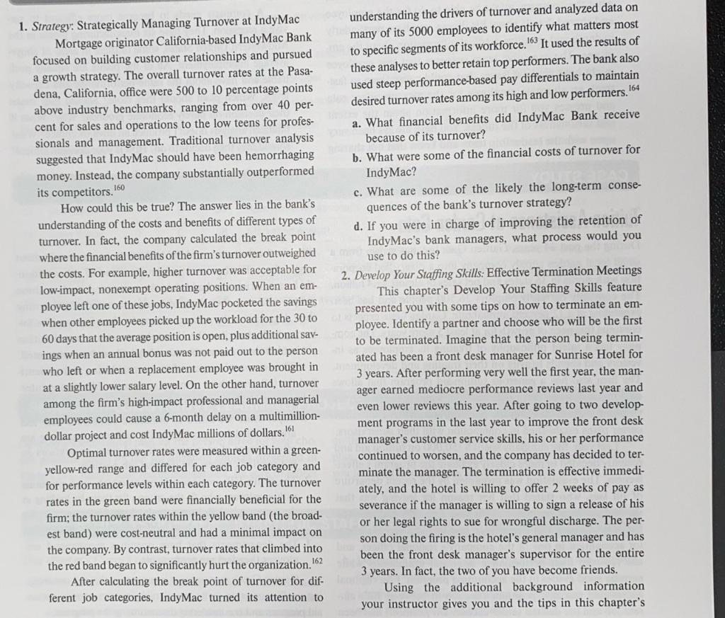 Do question number 1 A,B,C,D 1. Strategy: