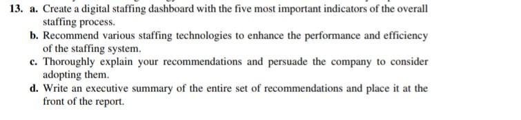 Chapter 13: Staffing System Evaluation and