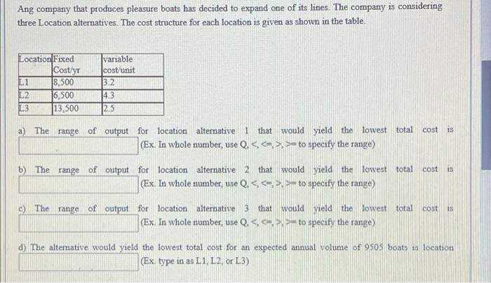 Ang company that produces pleasure boats has