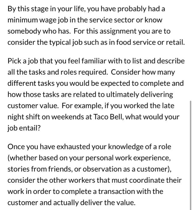 By this stage in your life, you have probably had