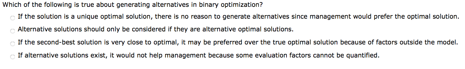 Which of the following is true about generating