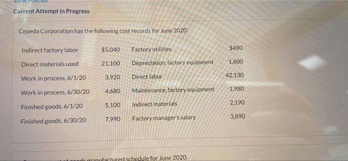 I need help with the income statement. VIEW FILES