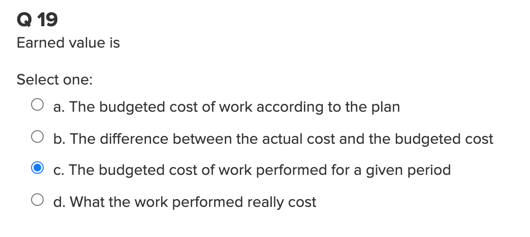Q7 Which of the following types of cost are