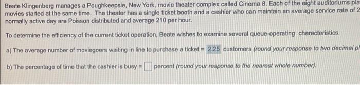 what is b? Beate Klingenberg manages a