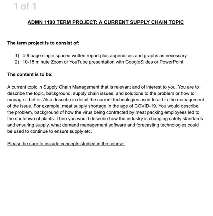 please write only report in your own words for